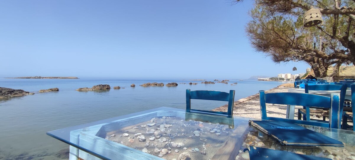 Taverne am Strand von Nea Chora
